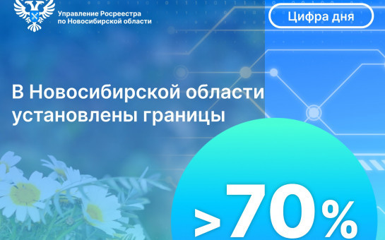 В Новосибирской области установлены границы  более 70% земельных участков